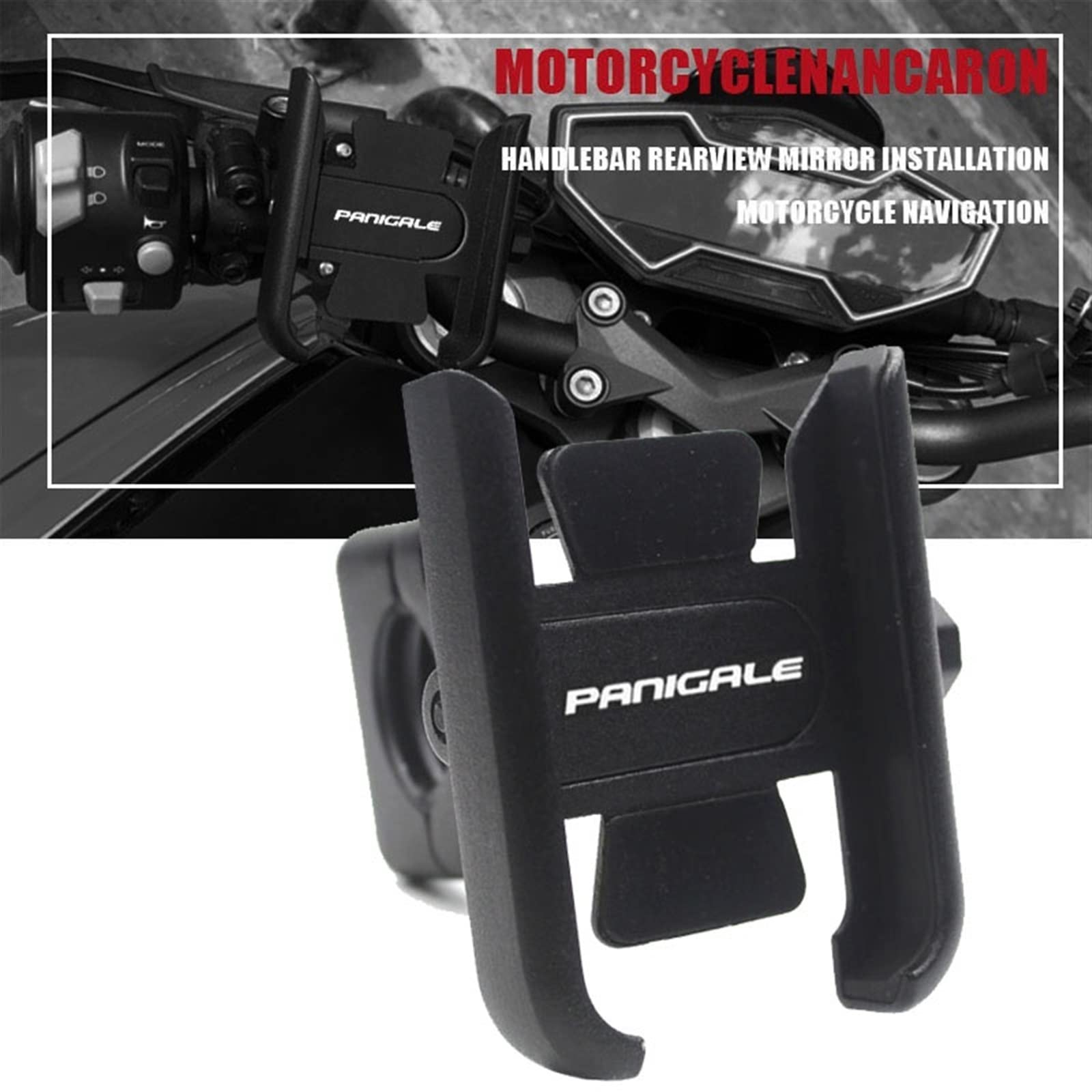スマホマウントホルダー ドゥカティ パニガーレ V4 V2 1299 1199 Ducati Panigale 899/959/1199/1299/V4 Phone Holder Phone Mount